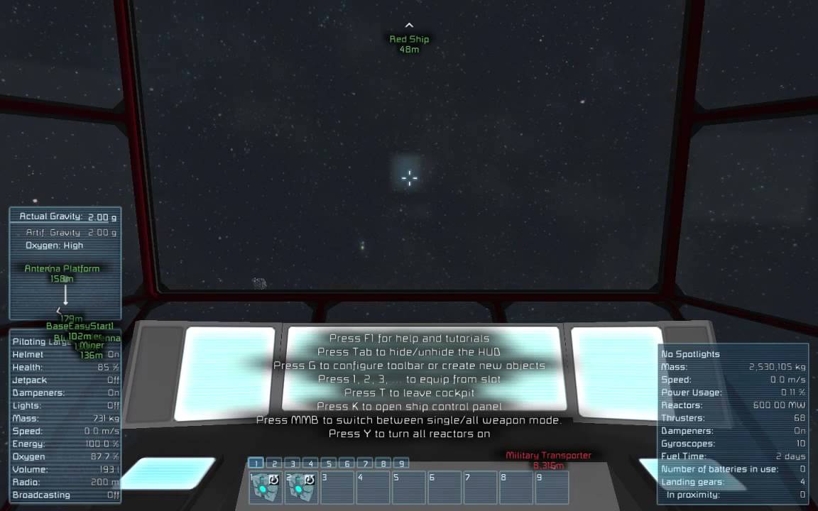 Space Engineers: Its My First Time - YouTube