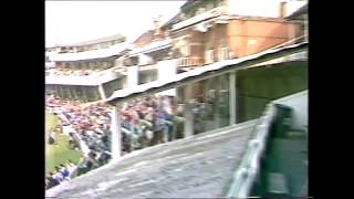 Mexican Wave during Courage Cup 1986 - Carlton vs North Melbourne at The Oval London