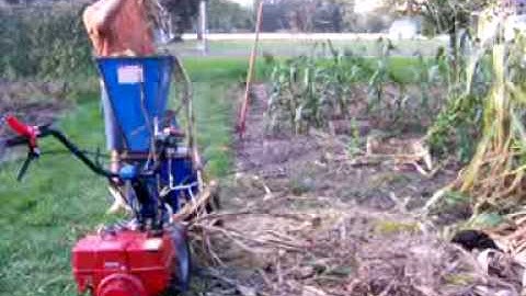 BCS 730 with 8 HP Kohler Magnum running a BIO-100 chipper