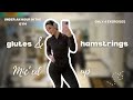 4 EXERCISES ONLY GLUTE + HAMSTRING WORKOUT | UNDER 1 HOUR IN THE GYM | mic'ed up
