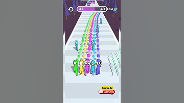 🚀Merge Grabber Bast gameplay Level 42🔥🚀#shortfeed  #youtubeshorts  #gaming #headshot #game #infinty