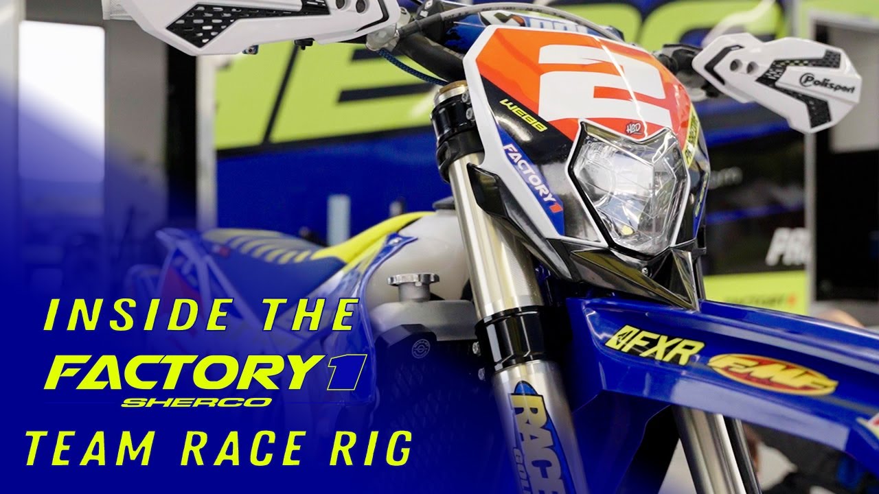 Sherco Rac Sherco Factory One Rig Tour | Inside a Factory Race Team Rig - YouTube