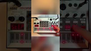Easy techno pattern for your DAWless set up, ft. Korg Volca Sample #techno #dawless #korg #volca