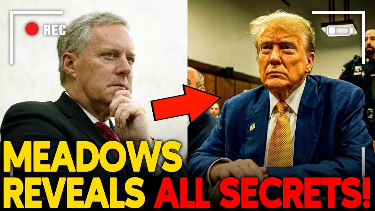 ИГРА ЗАКОНЧЕНА: Трамп КРИЧИТ, когда Марк Медоуз раскрывает ВСЕ СЕКРЕТЫ!