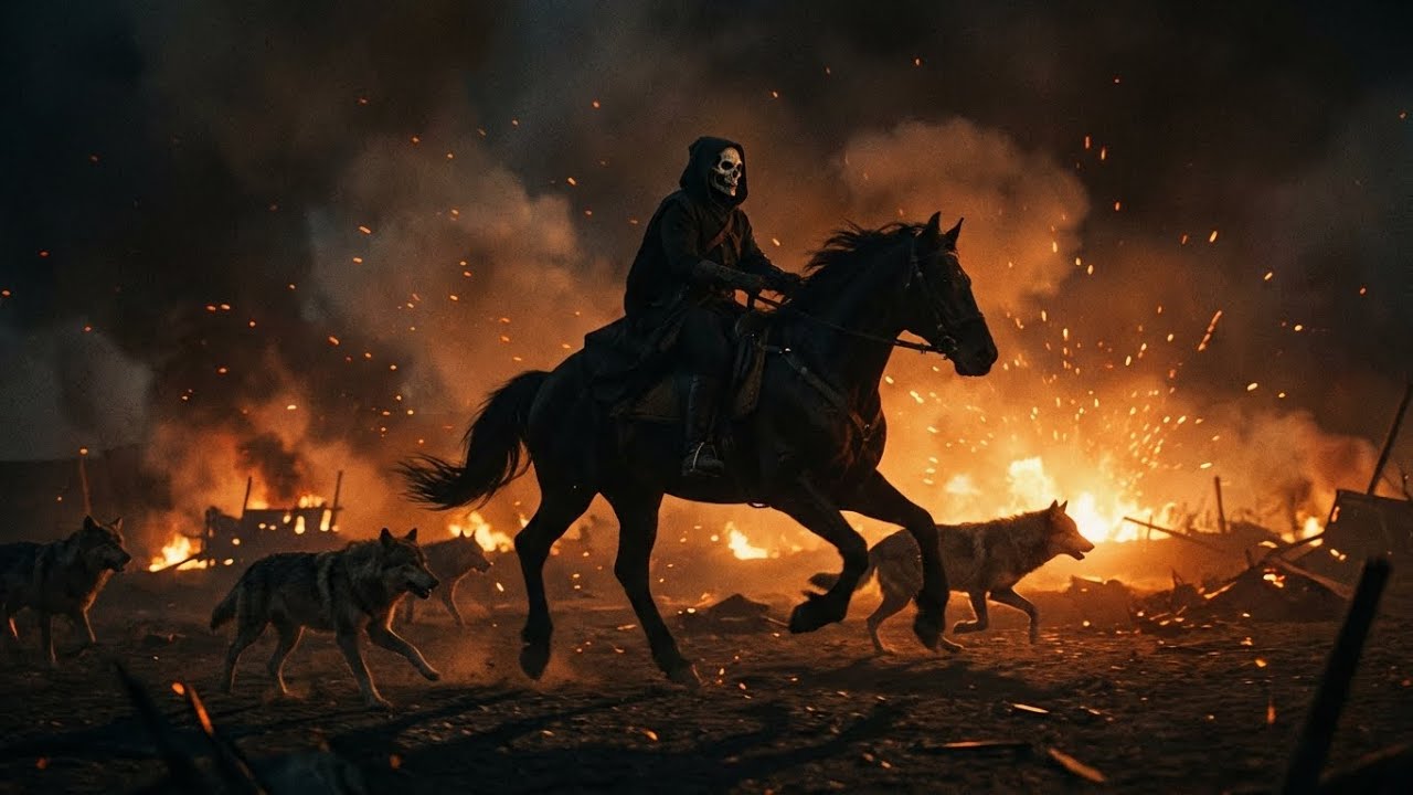 Shadow Bone Crossing 🔥 Dark Country Western Mix | Skeleton Outlaw & Wolf 