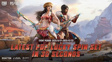 PUBG MOBILE | 410 PDP spin ingame