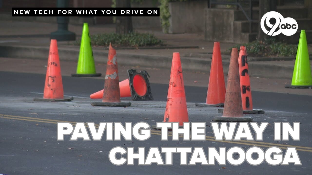 Chattanooga tests new paving material that helps roads last up to 15 years longer