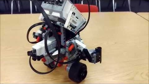 "LEGO Mindstorms EV3 Gyroboy Robot" (What It Does & Where To Put The Cables)