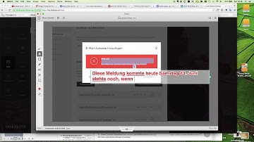 Hoststar mail Setup geht nicht trotz freiem Speicher.