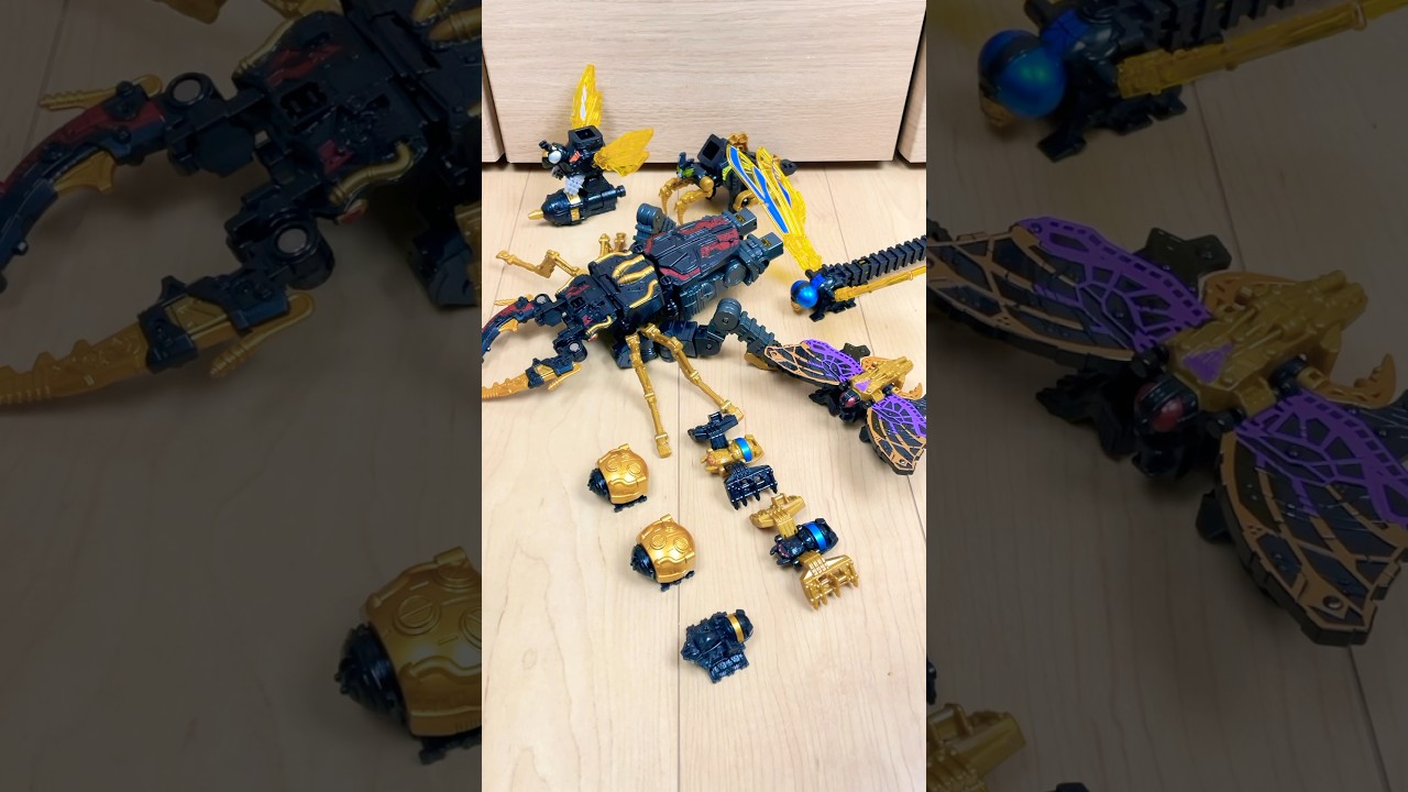 王様戦隊キングオージャー】ゴッドクワガタZEROとキングオージャーZERO 