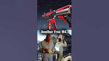 M4 Red Action for Free in CODM 😎