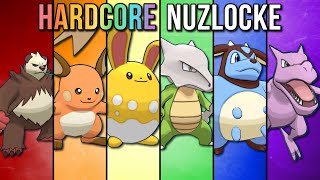 Can a SHINY RAINBOW team beat a Pokemon Y Hardcore Nuzlocke?