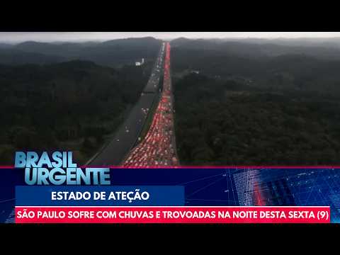 São Paulo on alert due to rain