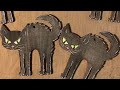 DIY Dollar Tree Wooden Cat Ornament - 2020 Fall Series