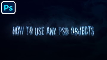 How To Use PSD Smart Object #Photoshop Tutorial