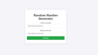 Random Number Generator App – Learn JavaScript & Boost Your Frontend Skills! screenshot 4