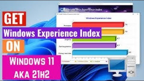 ChrisPC Win Experience Index