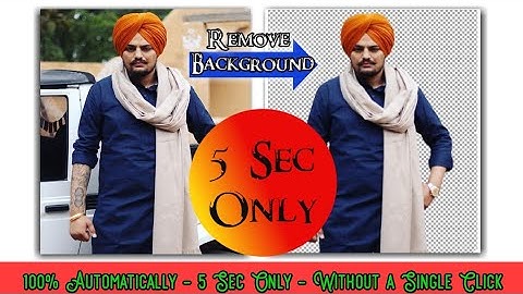 How to Remove background in just 5 Second | Image background remove | Background remove