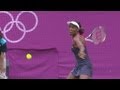 V. Williams (USA) v Wozniak (CAN) Women's Tennis 2nd Round Replay - London 2012 Olympics