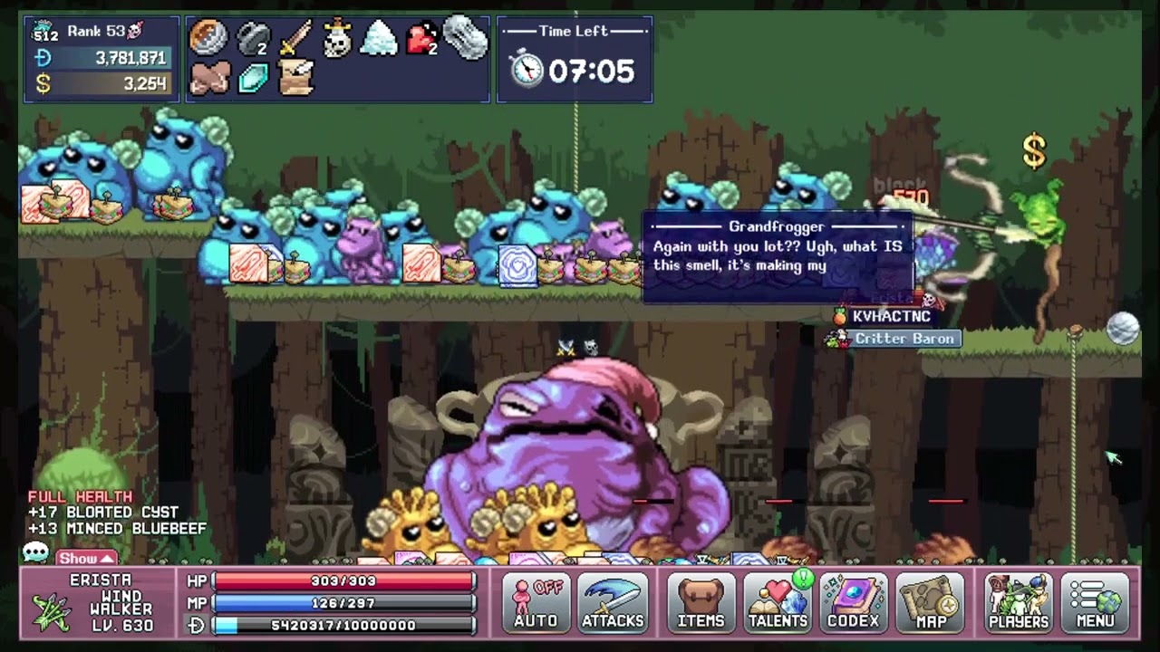 idleOn | World 1 Dungeon with Windwalker | NO Horn run