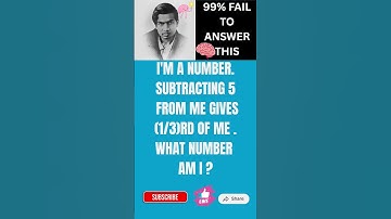 Only 1% Can Solve This! What Number Am I !#riddles #brainteaser #shorts #viral #puzzle #quiz