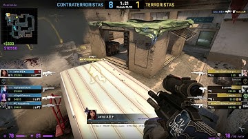 Agent AVA 4k on Mirage - CSGO (Shattered Web)