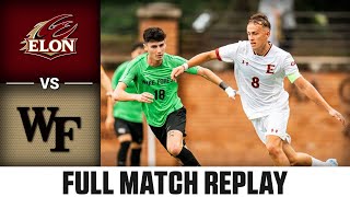 Elon vs. Wake Forest Full Match Replay | 2024 ACC Men's Soccer