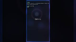 Chrome in your #Linux terminal #shorts
