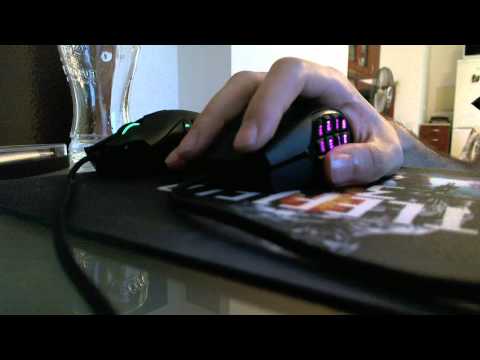 Razer Naga 2012 vs Logitech G600 - "click" comparison