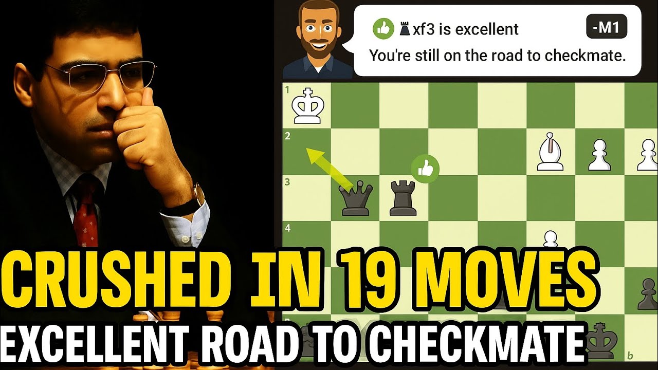 ROOK  Leads to Unstoppable Mate! ♜xf3!! Chess with Aman