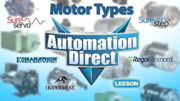 Electric Motor Types at AutomationDirect