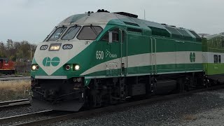 (Nice Driver) (10 Cars) GO 1718 - 650 With 301 Departing West Harbour 