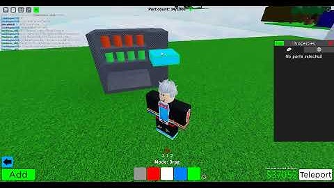 How to make a working selective vending machine in roblox obby creator