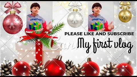 MY FIRST VLOG ❤ || MY FIRST VIDEO ON YOUTUBE || suhana vlog