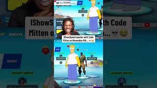 IShowSpeed speaks with Code Mitten on November 6th💀😭 Content
