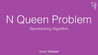 Backtracking N Queen Problem - step by step guide
