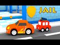 POLICE SQUAD! - Where are the Flashing Lights? - Cartoon Cars 2023 - Cartoons for Kids!