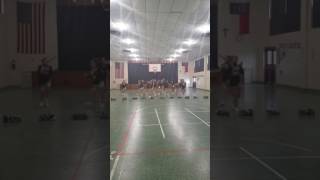 Practice SMS cheer for EIC tournament