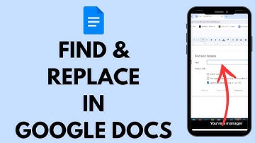 How to Find & Replace Words in Google Docs 2024?
