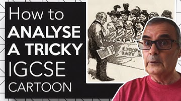 How to analyse a tricky IGCSE cartoon