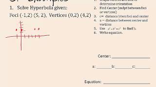 Hyperbolas Day 2