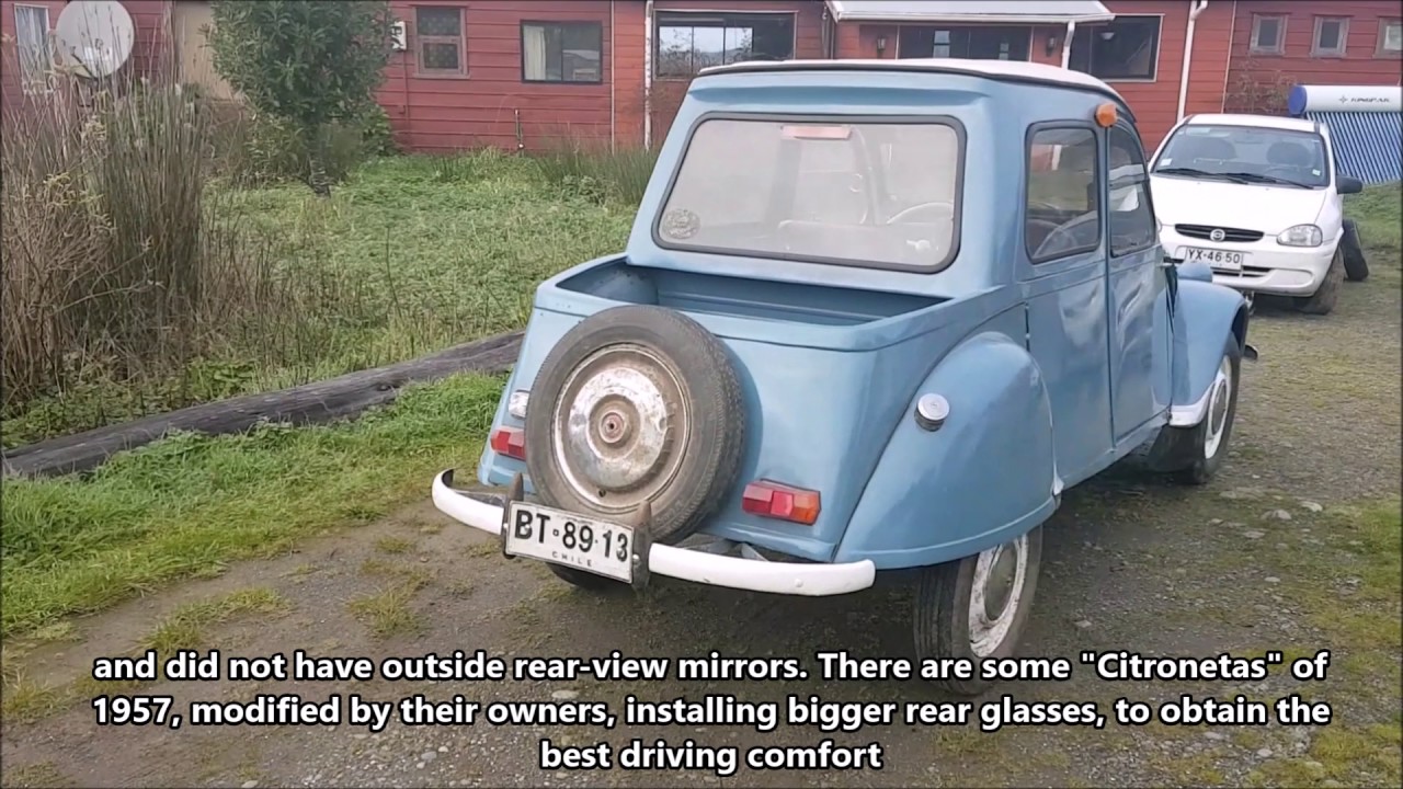 CITROËN 2CV CHILENO MODELO 13HP (1960) LA 