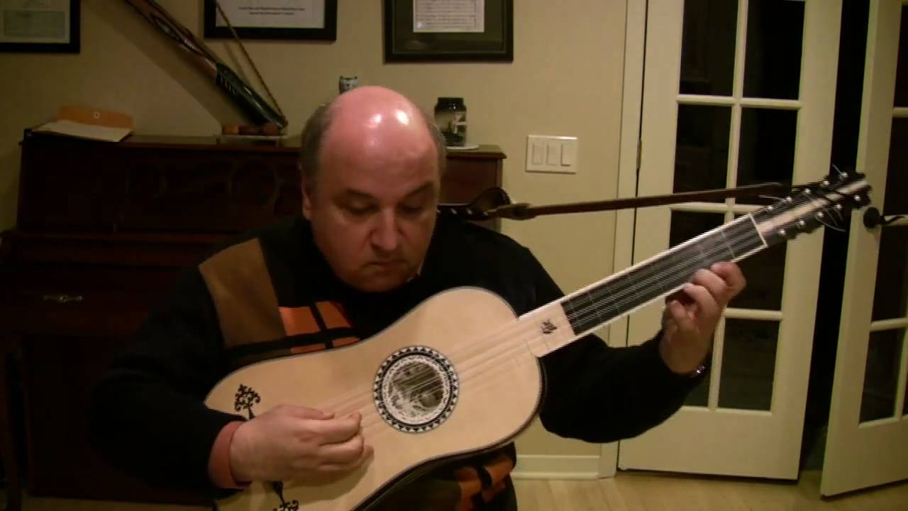 Fagina by Santiago deMurcia for Baroque Guitar