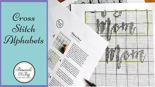Cross stitch alphabets - how to make custom cross stitch patterns screenshot 5