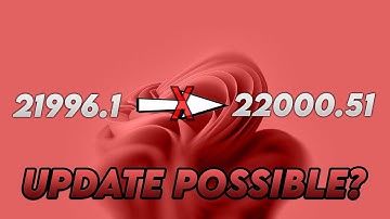 Can you update from Windows 11 build 21996.1 to Insider preview 22000.51 | Follow up for TPM fix