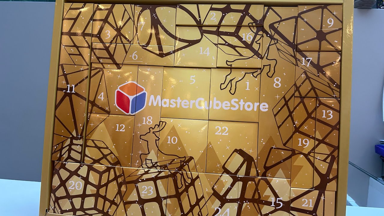 Rubik cube advent calendar(day 6) YouTube