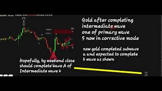 Gold Price Update: Wave 2 Correction Unfolding | b Wave in Progress