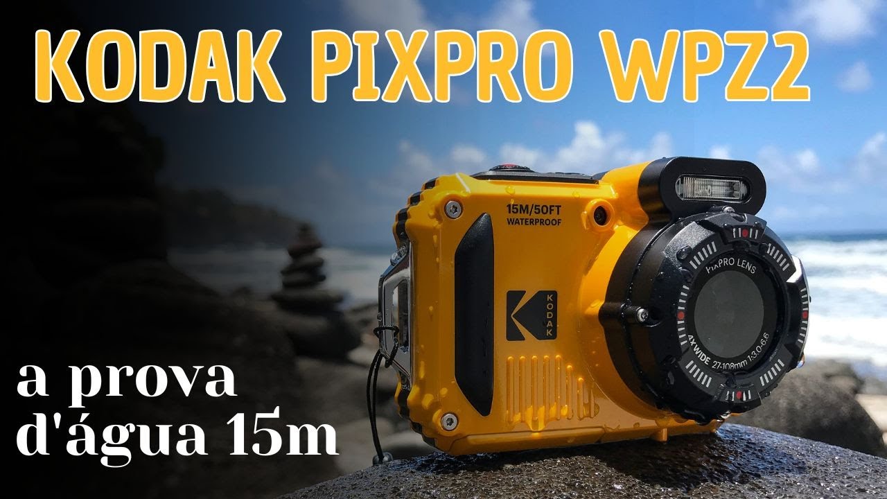 KODAK PIXPRO WPZ2 （DIGITAL CAMERA） Kodak PIXPRO WPZ2 a prova d'água melhor opção para as férias