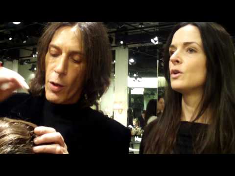 Annie Churchill Backstage with Edward Tricomi at D...