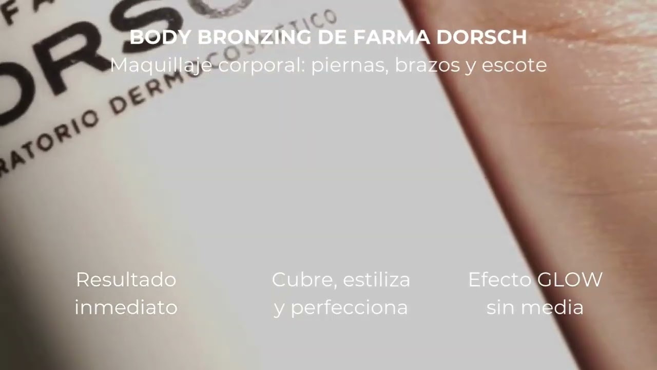 Maquillaje Corporal BODY BRONZING
